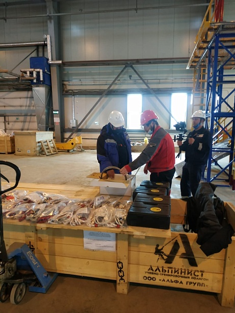 г. Чита. Учебный полигон "АЛЬПИНИСТ" 03-02 установлен  в "Норильский никель"