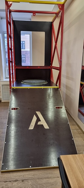 г.Вологда. В Вологодском учебном центре появился тренажер "Альпинист - 2-0"  отработки практических занятий г.Вологда. В Вологодском учебном центре появился тренажер "Альпинист - 2-0"  отработки практических занятий